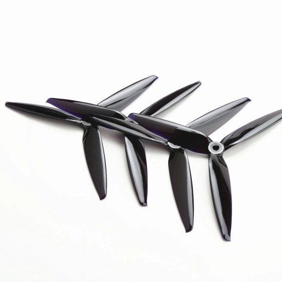 HOT Drone Spare Parts UAV Parts of 2Pairs HQPROP 7X4X3 7040 (CW and CCW) 3-Blade Propeller for RC Multirotor Cinelifter Drone